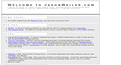 Desktop Screenshot of jasonweiler.com