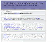 Tablet Screenshot of jasonweiler.com